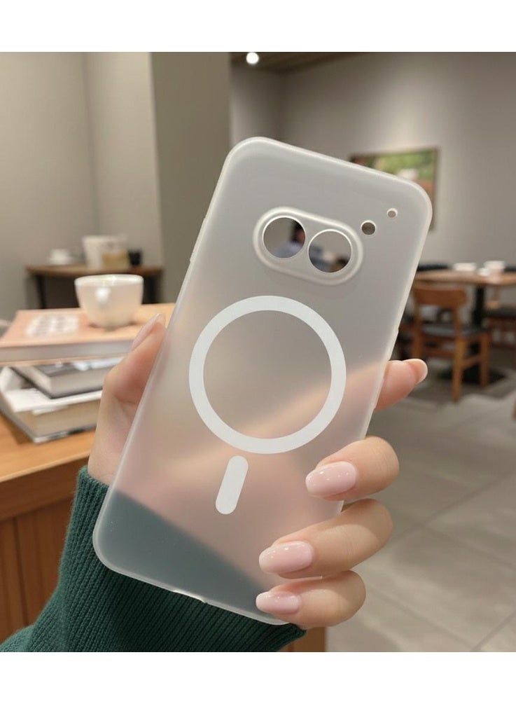 غطاء خلفي لهاتف Nothing Phone 2A، مصنوع من مادة البولي كربونات الصلبة غير اللامعة فائقة الرقة. - Image 1